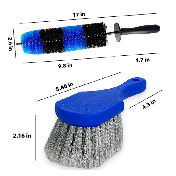 Auto Detailing Brush, 8 Pack
