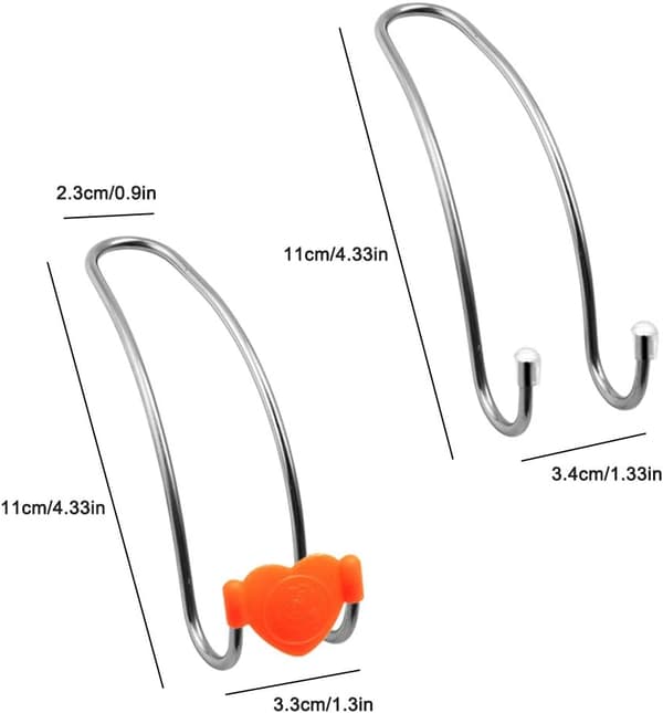 8 stk Auto Hooks Bilarrangør, Kjøretøy Baksete Krokholder