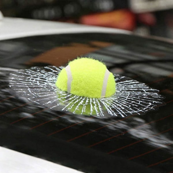 3D-simulering Golf/Baseball Zerbrochenes Glas Autofenster Aufkleb