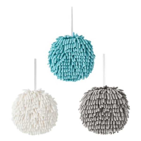 3-pack mikrofiberhanddukar, mikrofiberchenille, köksabsorberande handdukar