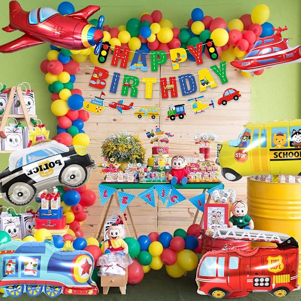 Barnkalasdekoration, Happy Birthday Banner Ballonggirlang