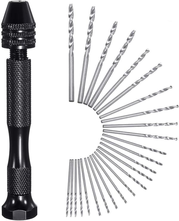 26-delad handborr - Gochange Mini Precision Handborr Aluminium