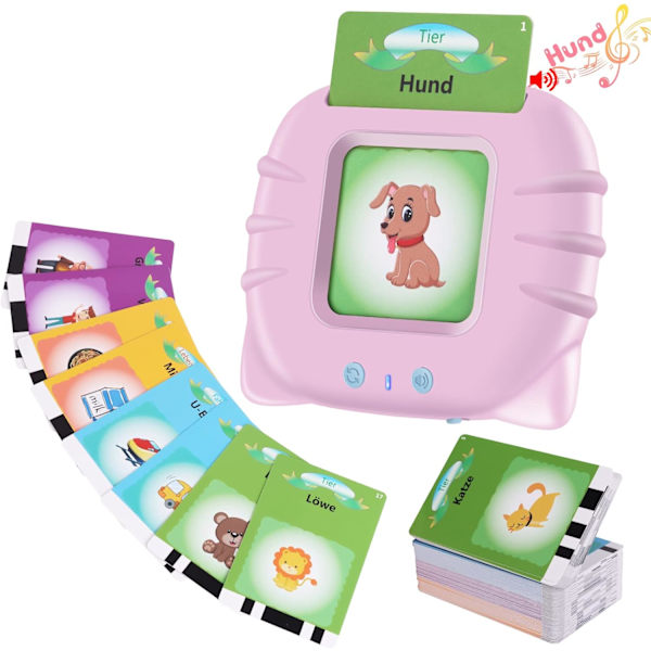 Læringslegetøj til 1-6-årige, Flashcards til børn 112 ark