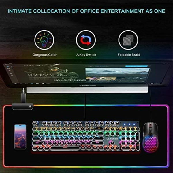 RGB Musematte Led Musematte, Stor Musematte, Led og Stor Musematte