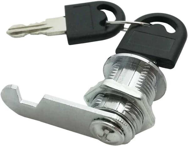 (Nøgleforskellig 25mm) Cylinder Cam Cylinderlås Postkasse Skab D