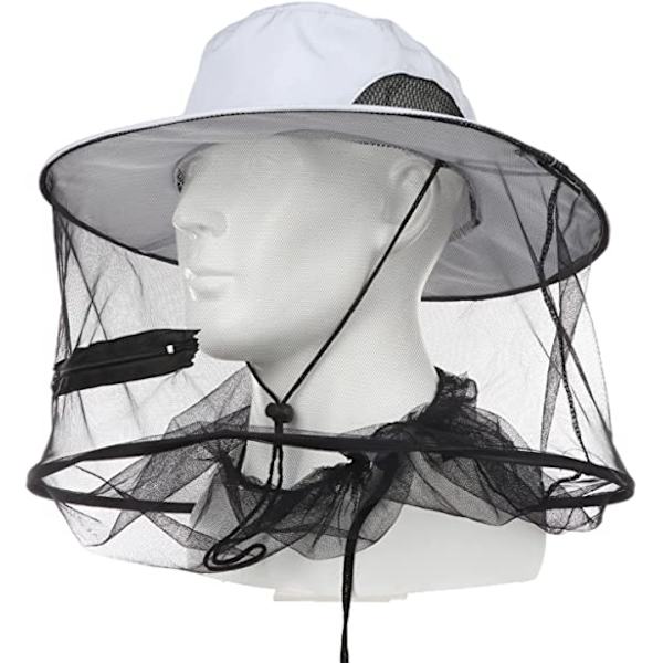 Hode Nettlue, Solhatt med Netting, Bieholderlue, Safari Fishi