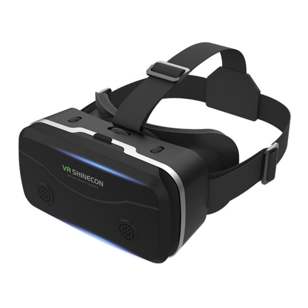 (Sort) Elektronisk gave hovedmonteret 3D HD VR-briller 360° Virtua