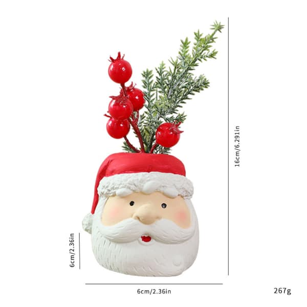 Dværgdukke Juletræspynt i Resin - 3 Stykker