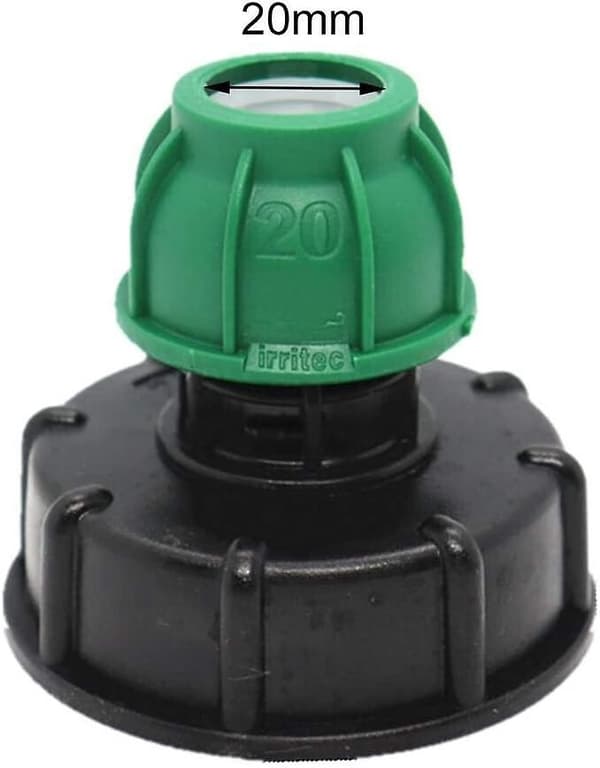 (20mm)Ibc-adapter til lige rør Heilwiy S60x6 Ibc-tanke-adapter