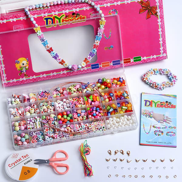 32 gitter barns perlet leketøy manuell diy perlet armbånd