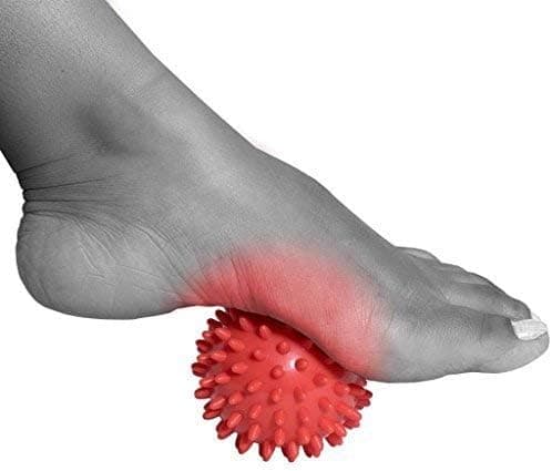 2-pak massasjeball - Spiky for Deep Tissue Back Massage, Foot M