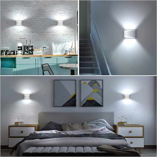 Säädettävä LED-seinävalaisin 7W Moderni seinävalaisin