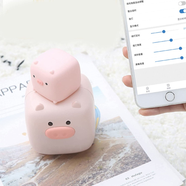 Digitaalinen herätyskello, LYNICESHOP Lasten söpö piikari A:lla