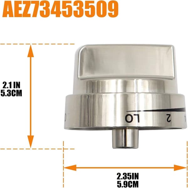Kogepladeknap 5 stk. til AEZ72909008