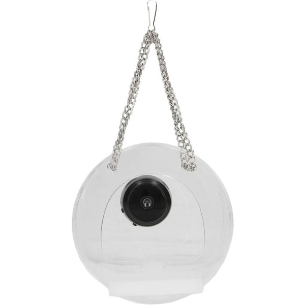 Bird Feeder with Smart Camera, Outdoor Hanging Bird Feeder, Real-