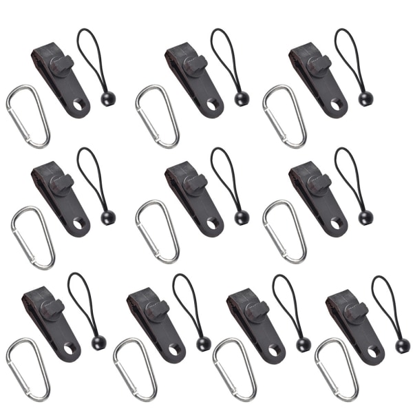 10 Sets Tarp Clip Tent Clamp Tarp Awnings Clip Awnings Clamp Ten