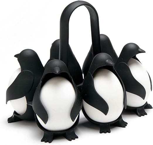 Egguins - Universell äggkopp - äggkokare - äggkoppar - roliga ägg