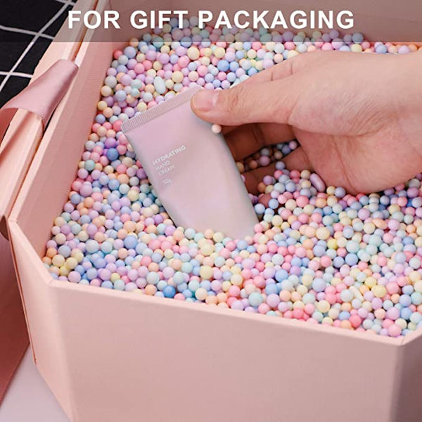 21cm*21cm*12cm , Lyxig Stor Presentförpackning, Presentask med Bandrosett
