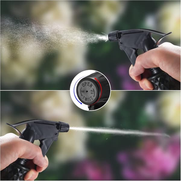 2 stk. 500 ml sprayflasker tomme påfyllbare, tomme plastflasker