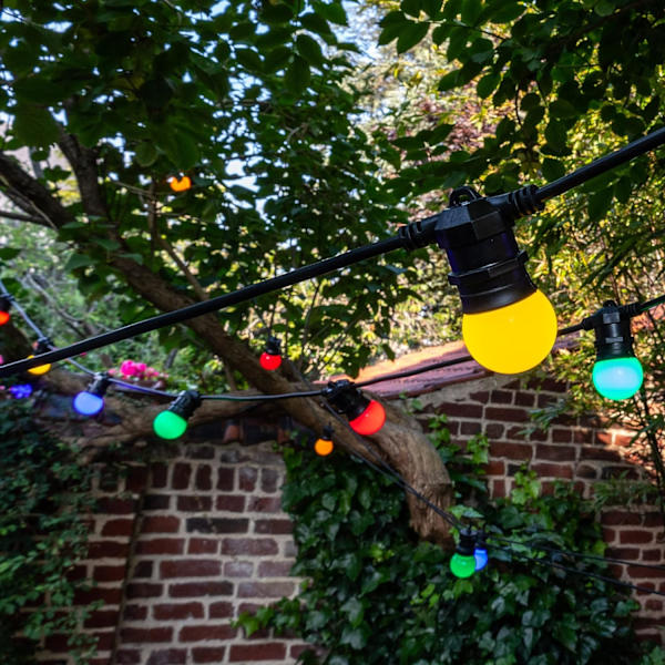 Guinguette ljusslinga 5M Multicolor IP65 - Utomhus elektrisk ljusslinga