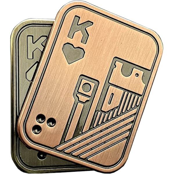 Levoton metallipokeri dekompressio liuku aikuisten toimisto dekompr