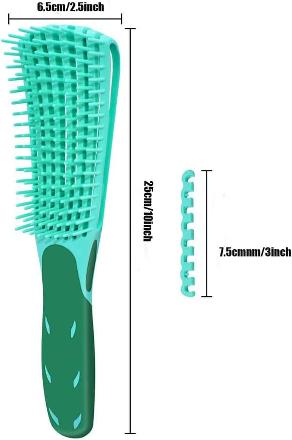Frizzy hårbørste, udredningsbørste, udredningsbørste, krølle