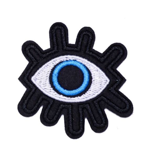 32 stk. Patch Sticker, Smukke tal broderi brevpapir til T-S