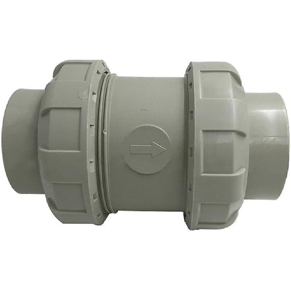 Diameter（32mm）waterproof Lmell gray in-line check valve for washi