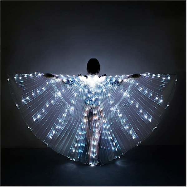 LED-mage for magedans - lysende engel for magedans