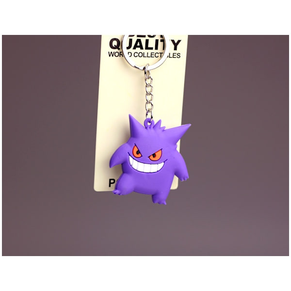 3-osainen tonttu avaimenperälelu Pikachu taika vauva PVC pehmeä muovi
