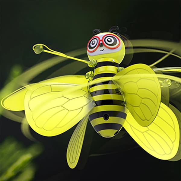 10cm Mini Flygande Bi RC-drönare med vingar Hand Sensing Induct