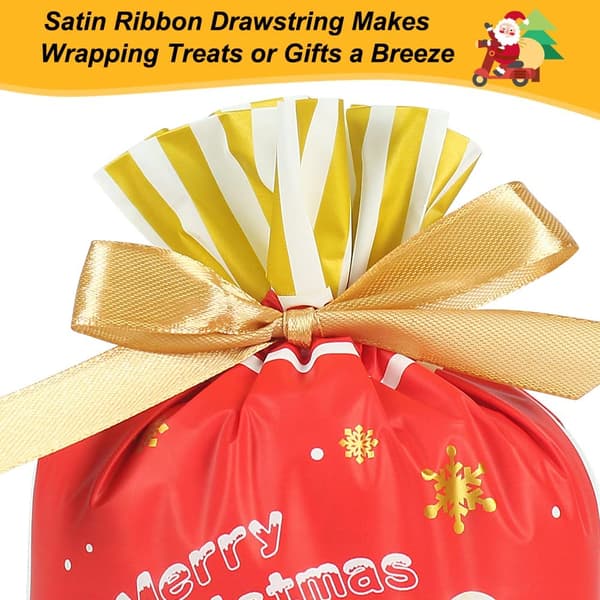 50 st julgodispåsar, godispåsar med dragsko, godispåsar för