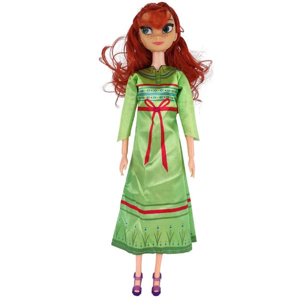 6 stycken 30cm Snö- och Isprinsessa Dockkläder Barbie D