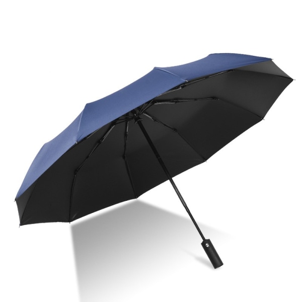 1st svart automatiskt hopfällbart paraply, herrparaply av hög kvalitet