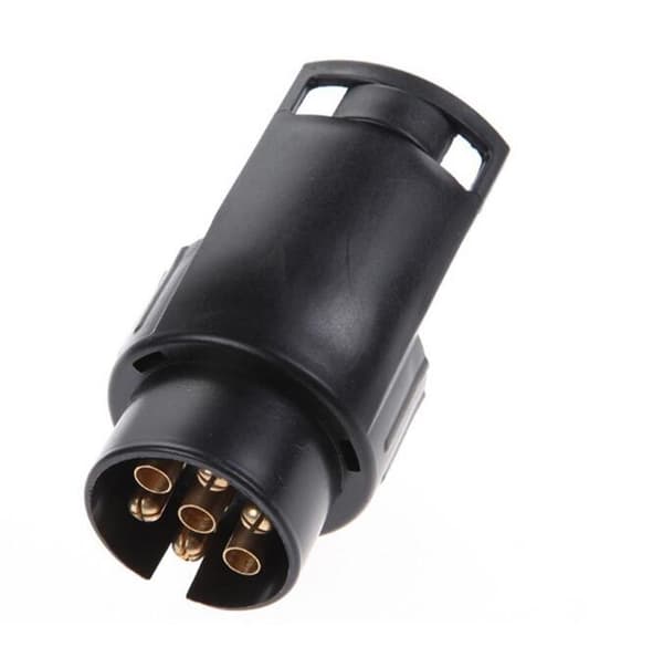 Trailer stikadapter 7 til 13 poler 12V 50A Bremslys Nummerplade Blinklys