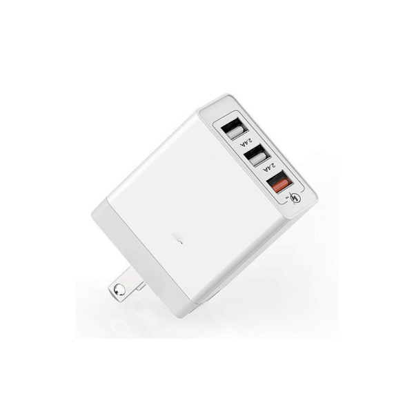 En USB multi-port lader QC3.0 hurtiglading ladehode 2.4A du