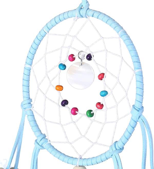 Fjærdreamcatcher Shell Dreamcatcher Nyhet Ornamenter C