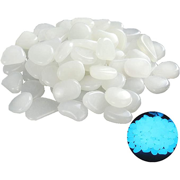 Glow Stone, 100 stk Glow Stones Glow Stones Utendørs Kunstig F