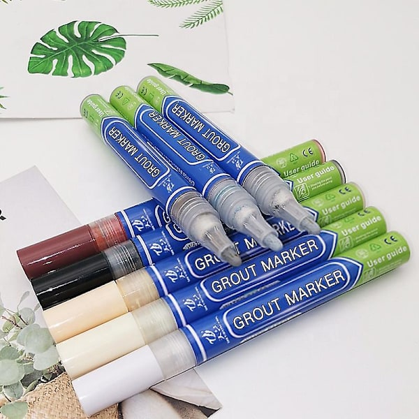 2 fliser fugepenner vanntett flis gap reparasjon penn refill fugepenn