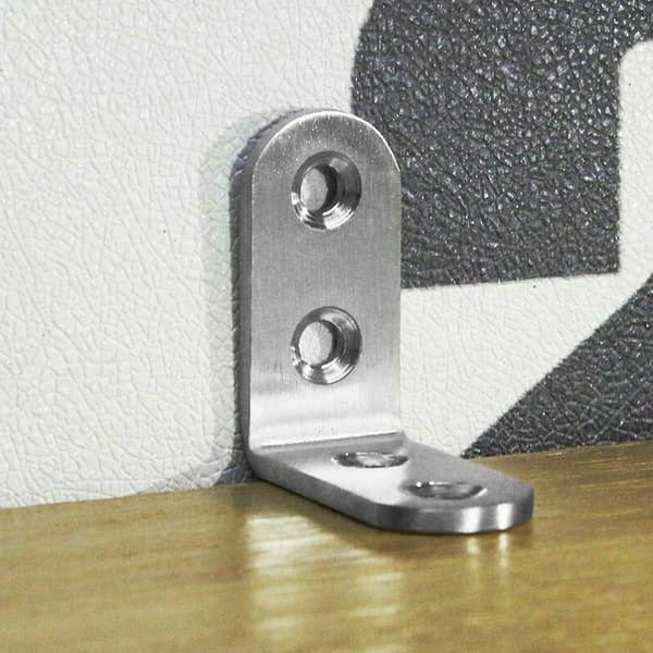 Vinkelkode 4040mm 2mm tyk uden skruer 50stk rustfrit stål