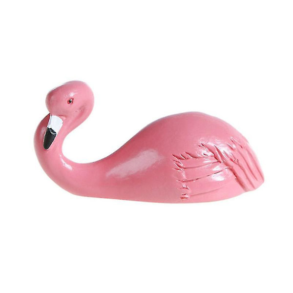2 stk. Tegneserie Flamingo Dyre Kroge Selvklæbende Resin Hanger Traceless Væg Krog