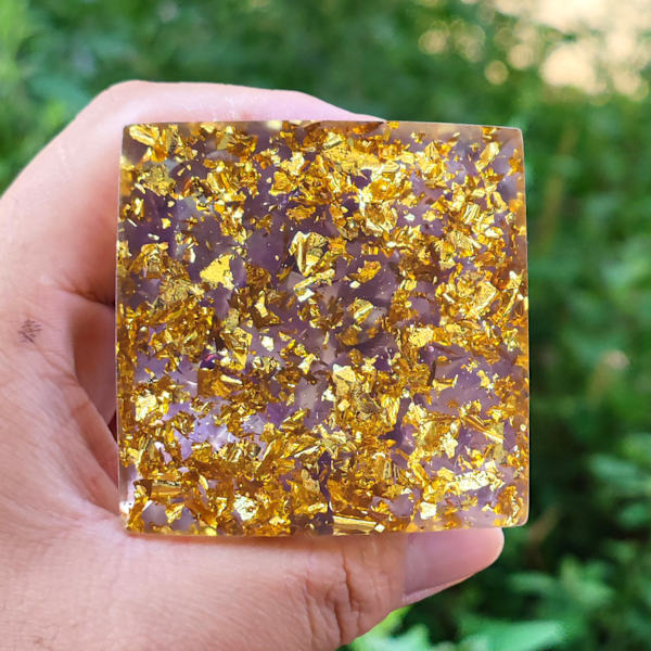 Knust stein 5cm Chakra krystallpyramide Hjemmedekor Håndverk