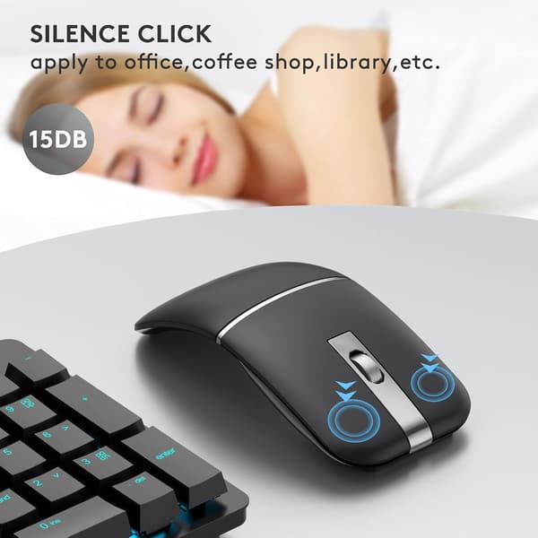 Bluetooth trådløs bue mus lading stum for MacBook Pro l