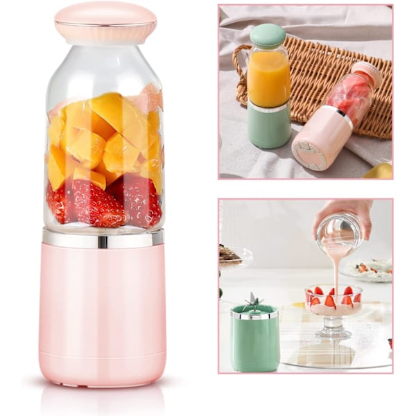 Kannettava Hedelmäblenderi, Mini USB Blender Smoothien, Milkshaken Valmistukseen