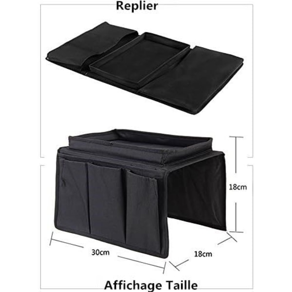 Soffa Armstödshållare Soffa Bricka Förvaringsväska Hängande Förvaring Armstöd