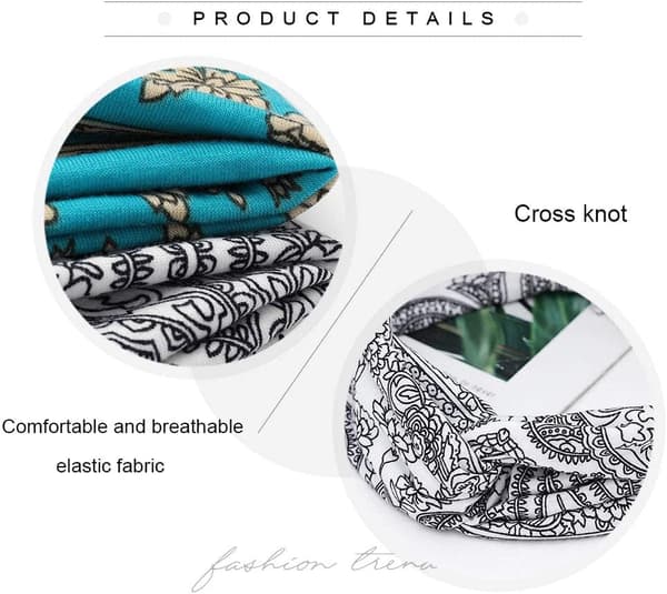 Håraccessoarer - 4 st Kvinnor Hårband Boho Blommig Stil Elastiska Hårband Håraccessoarer…