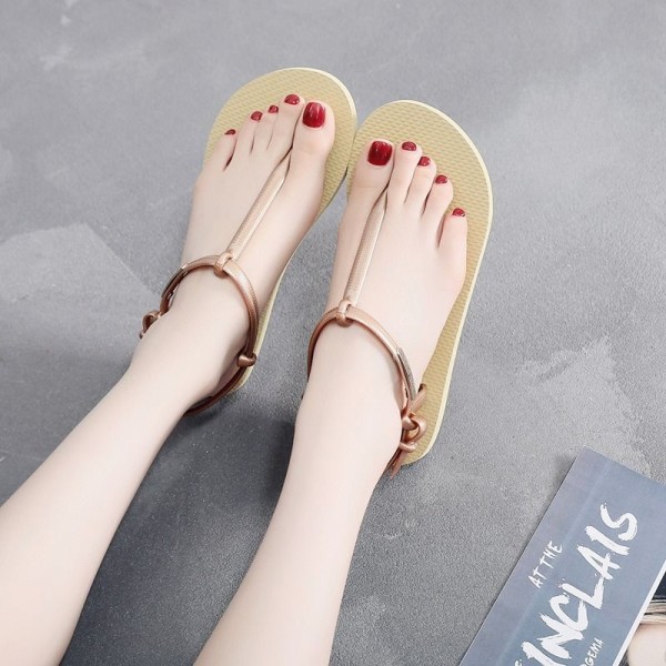Koko 39-40, Kaupungin naiset paljetit sandaalit, beige