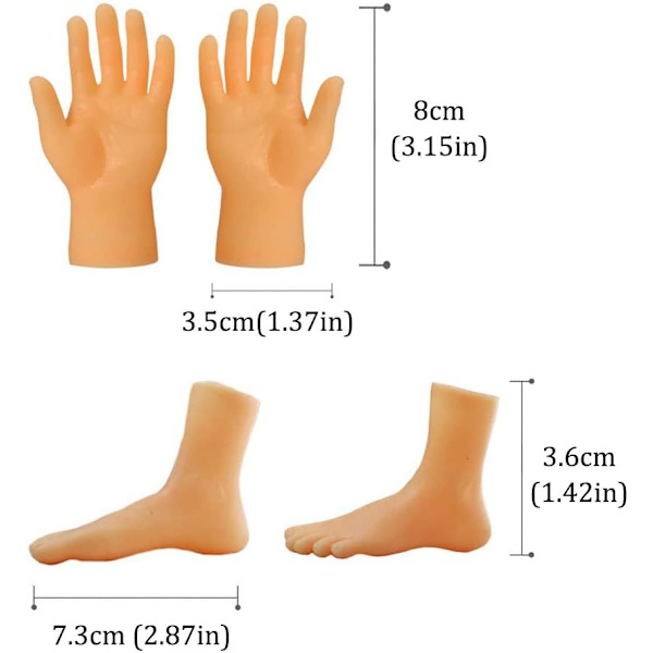Tiny hænder fødder Tiny hænder og fødder Tiny hænder fødder Fingerdukke C