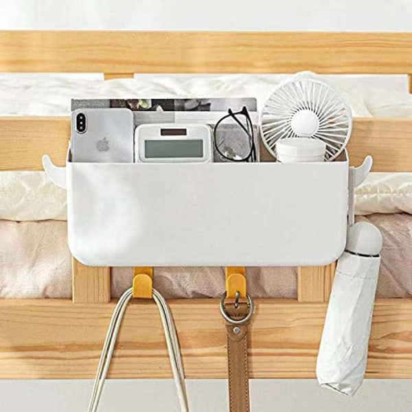 Bedside Caddy Organizer Kerrossängyn hylly Ripustettava Säilytystila S