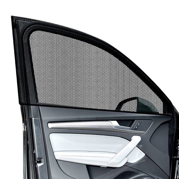 Baby Car Solskydd 2 st Bilfönsterstrumpa för Bakre Glasögon, Blockera
